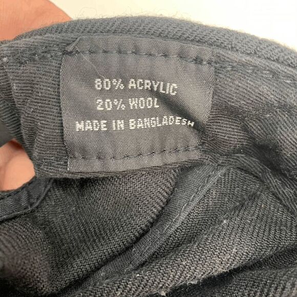 Onnit‎ Men's Hat Cap Black Adjustable Wool Blended adjustable Hat Casual - Picture 7 of 7